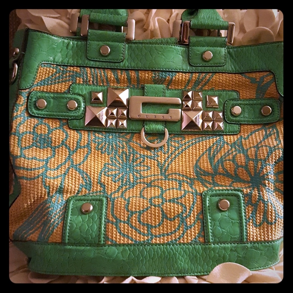 Guess Purse Pocketbook Bag Beach Bag